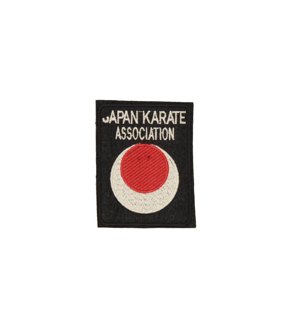 Parche bordado Japan Karate Association. Bushi Sport.