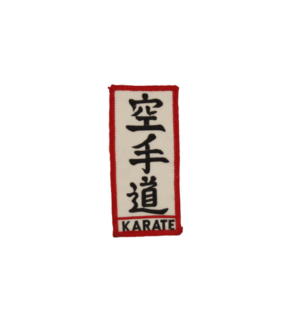 Escudo bordado Karate Do. Bushi Sport