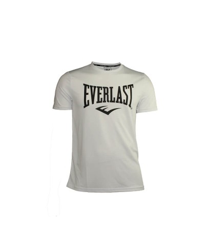 Camiseta blanca manga corta Everlast. Bushi Sport