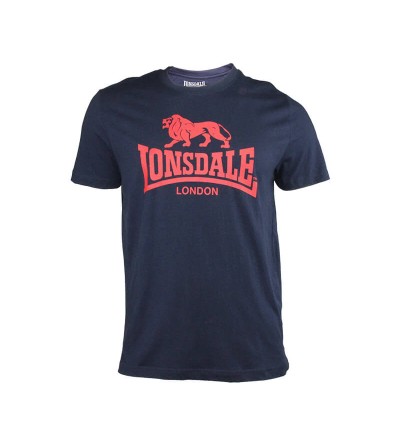 Camiseta Lonsdale azul, pack de 2 unidades. Bushi Sport